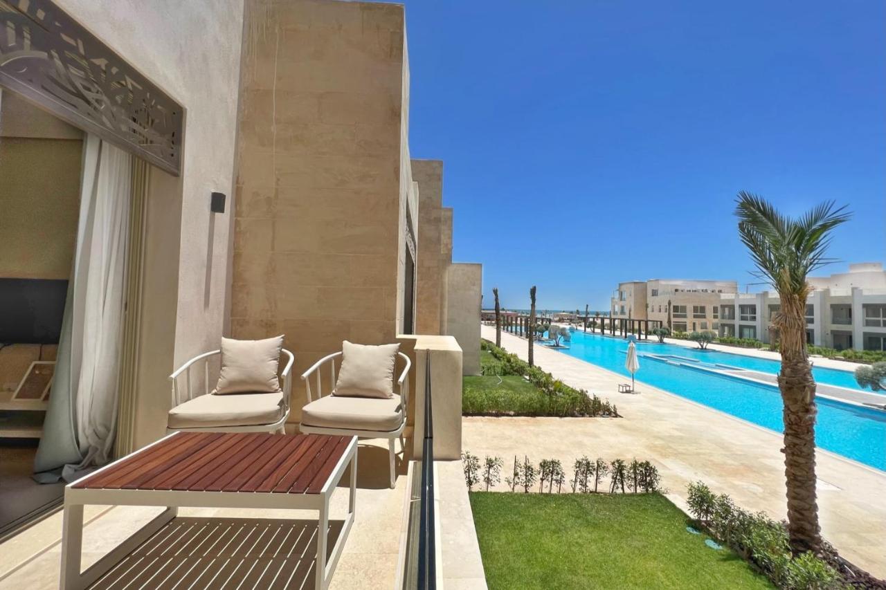 Boho Mint 1 Bdr Mangroovy Pool & Sea View Apartment Hurghada Bagian luar foto