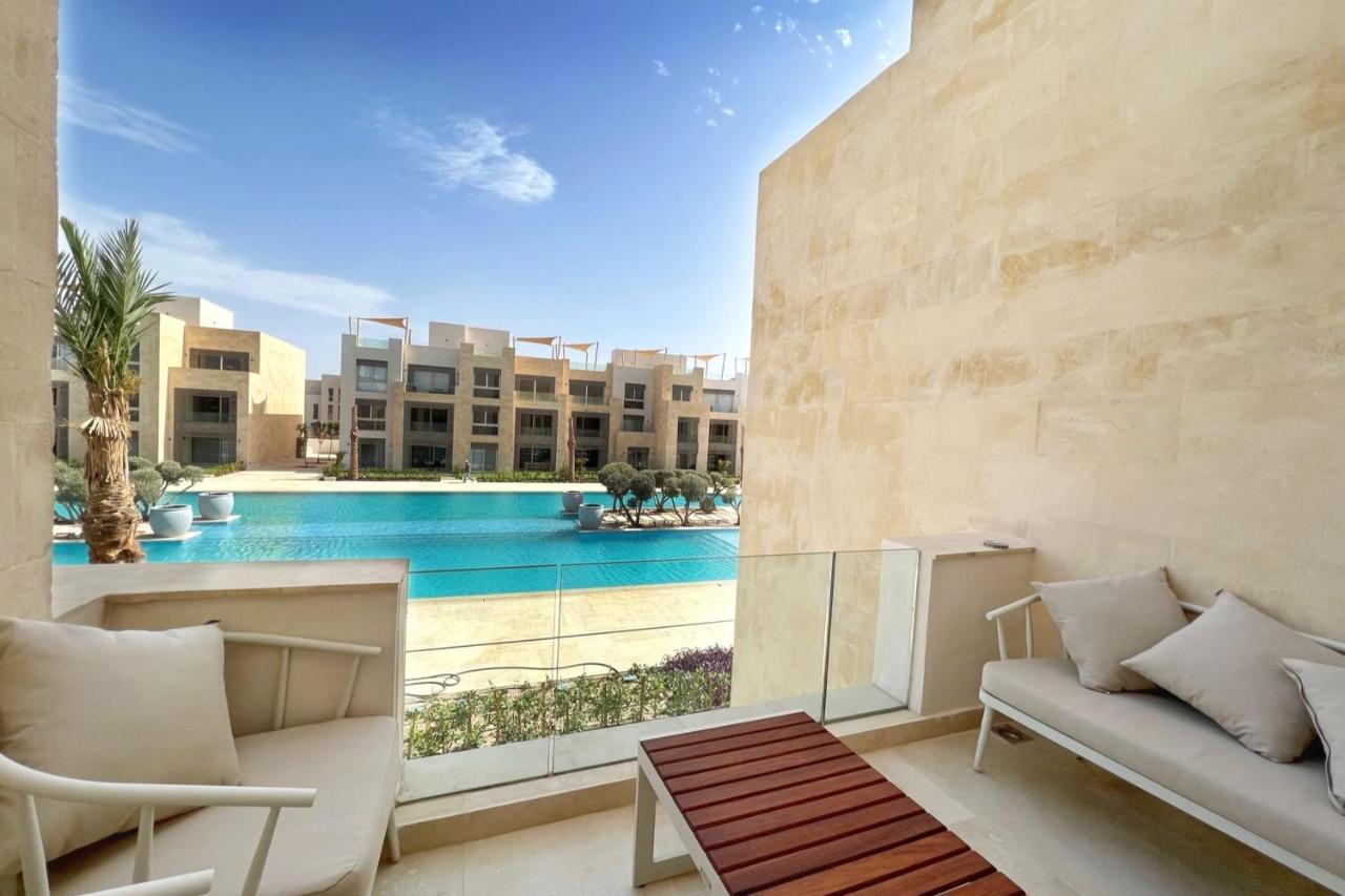 Boho Mint 1 Bdr Mangroovy Pool & Sea View Apartment Hurghada Bagian luar foto