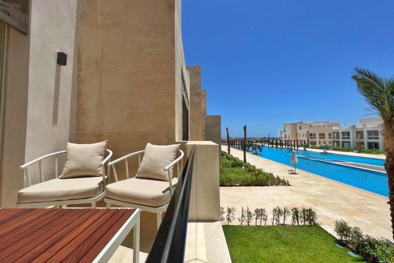 Boho Mint 1 Bdr Mangroovy Pool & Sea View Apartment Hurghada Bagian luar foto